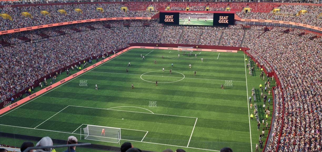 Northwest Stadium - Section Loge Suite West 332 Seat View