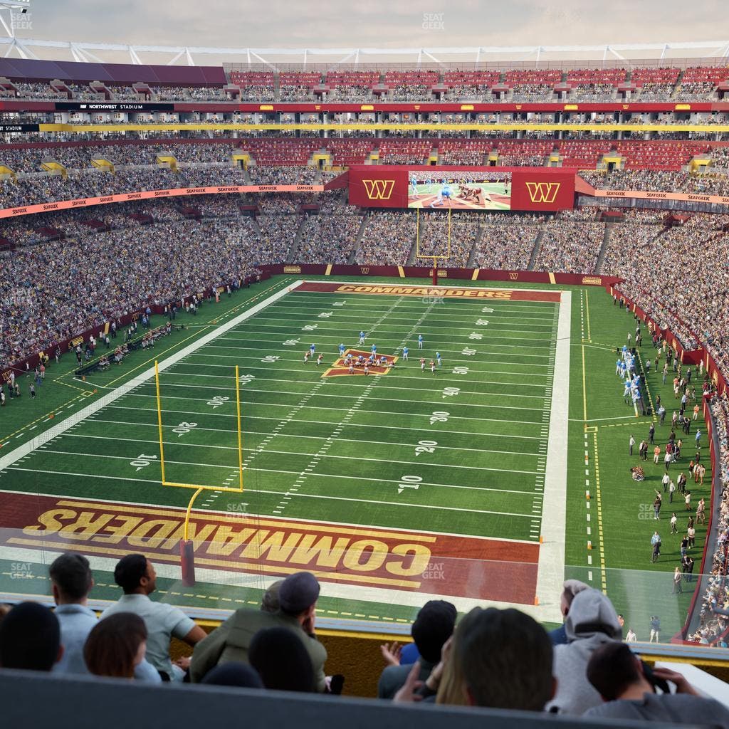 Northwest Stadium - Section Loge Suite West 333 Seat View