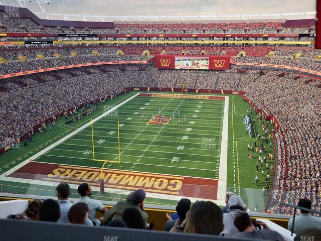 Northwest Stadium - Section Loge Suite West 333 Seat View