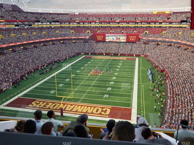 Northwest Stadium - Section Loge Suite West 333 Seat View