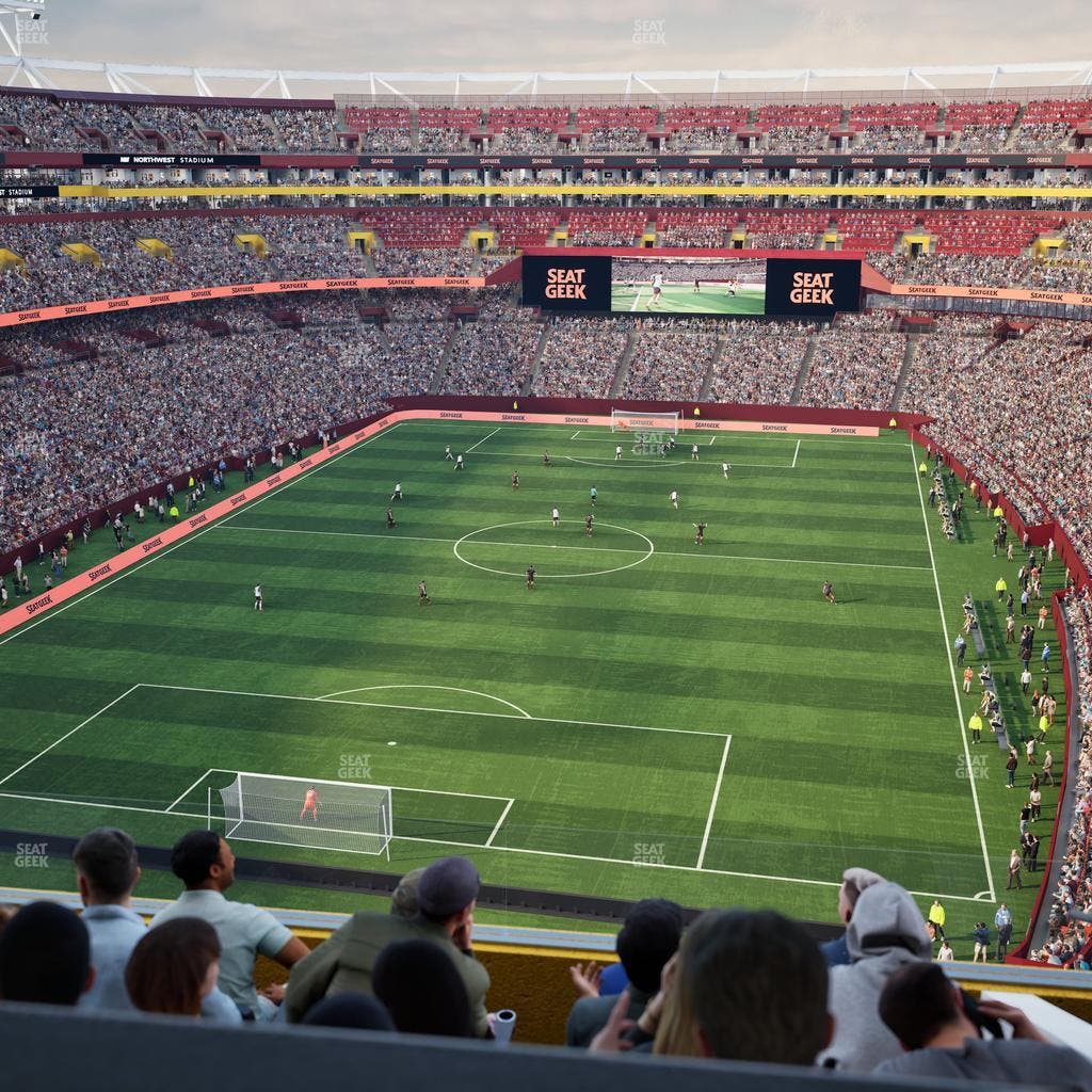 Northwest Stadium - Section Loge Suite West 333 Seat View