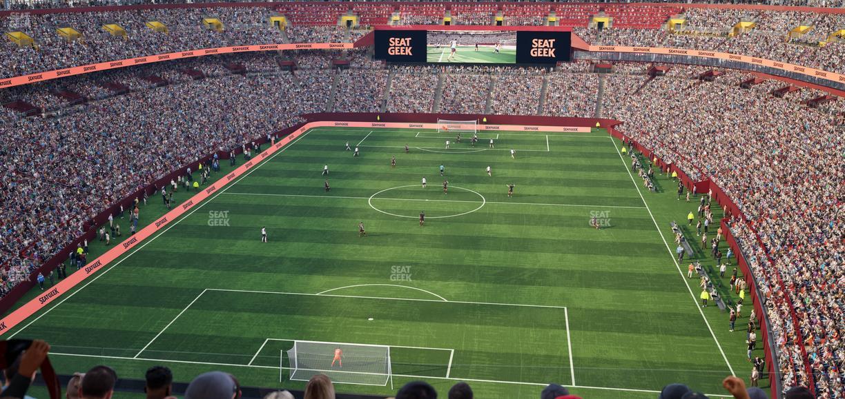 Northwest Stadium - Section Loge Suite West 334 Seat View