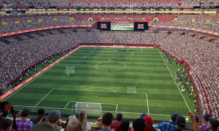 Northwest Stadium - Section Loge Suite West 334 Seat View