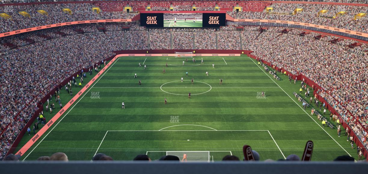 Northwest Stadium - Section Loge Suite West 339 Seat View