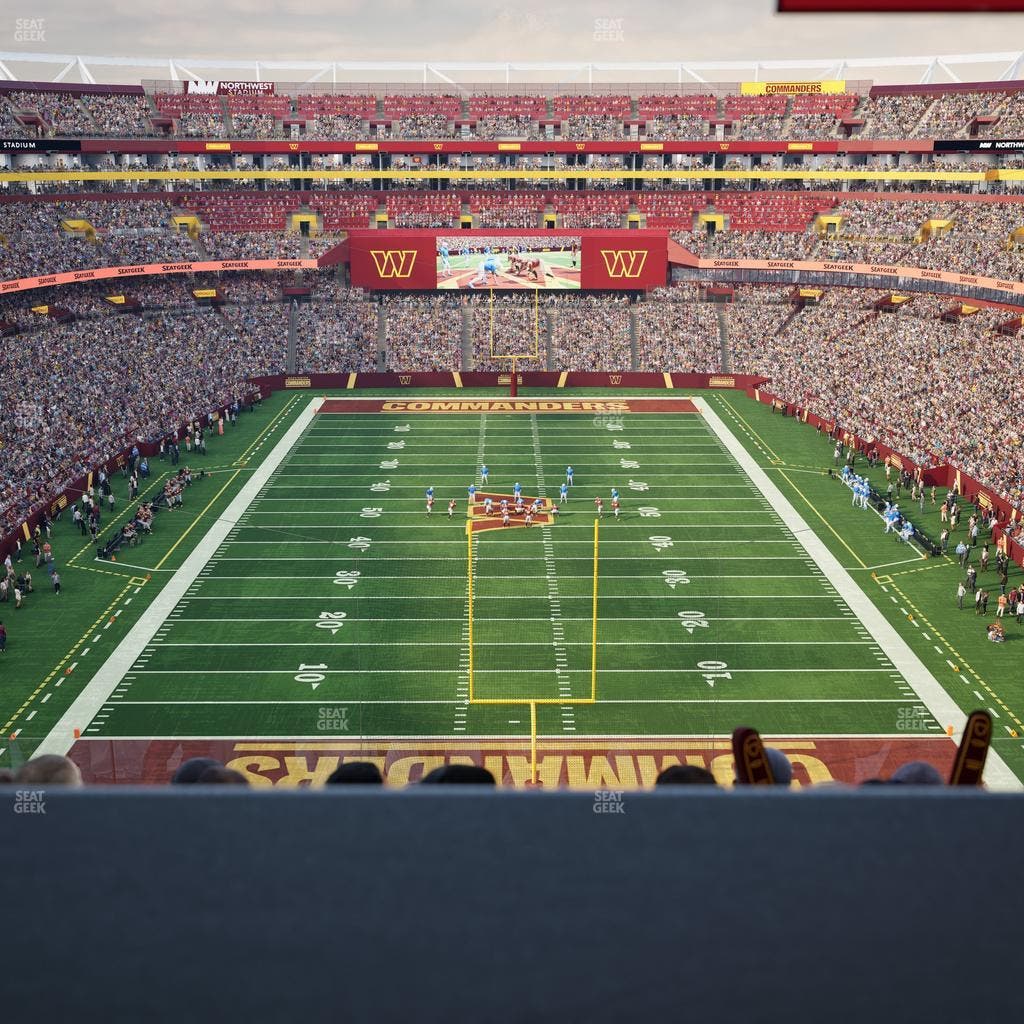 Northwest Stadium - Section Loge Suite West 339 Seat View