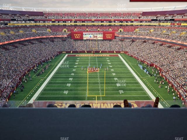 Northwest Stadium - Section Loge Suite West 339 Seat View