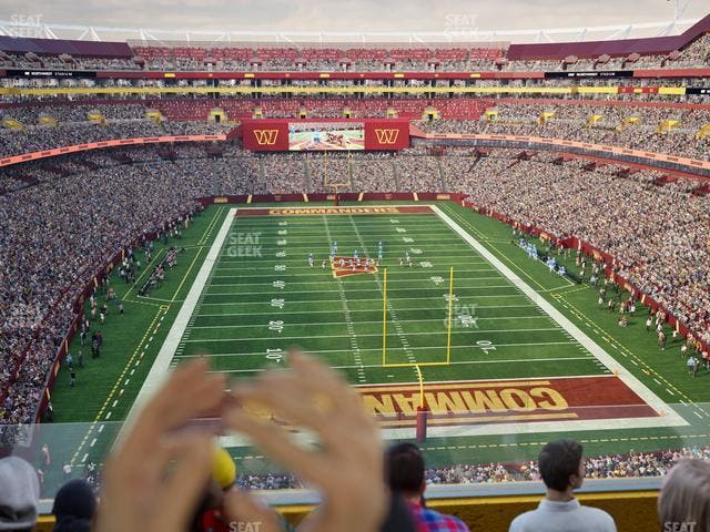 Northwest Stadium - Section Loge Suite West 340 Seat View