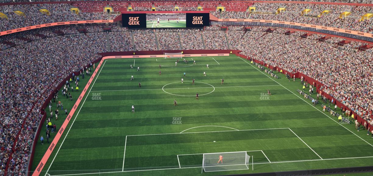 Northwest Stadium - Section Loge Suite West 341 Seat View