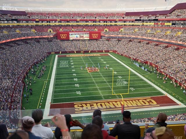 Northwest Stadium - Section Loge Suite West 342 Seat View