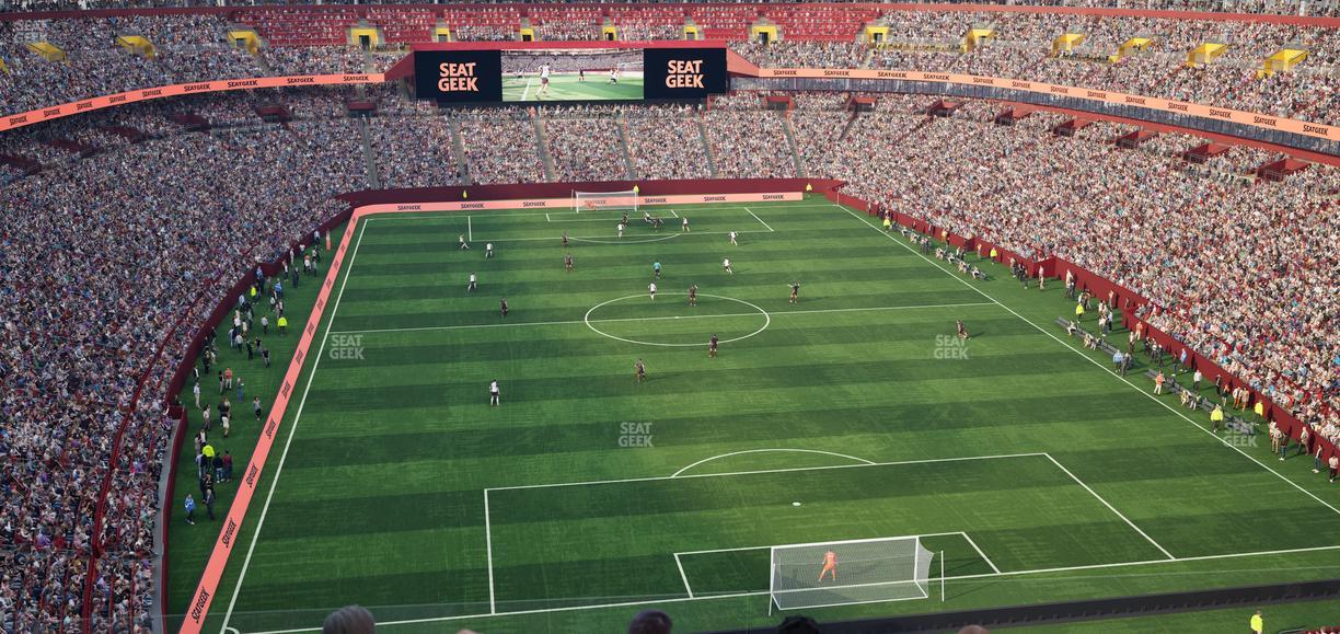 Northwest Stadium - Section Loge Suite West 342 Seat View