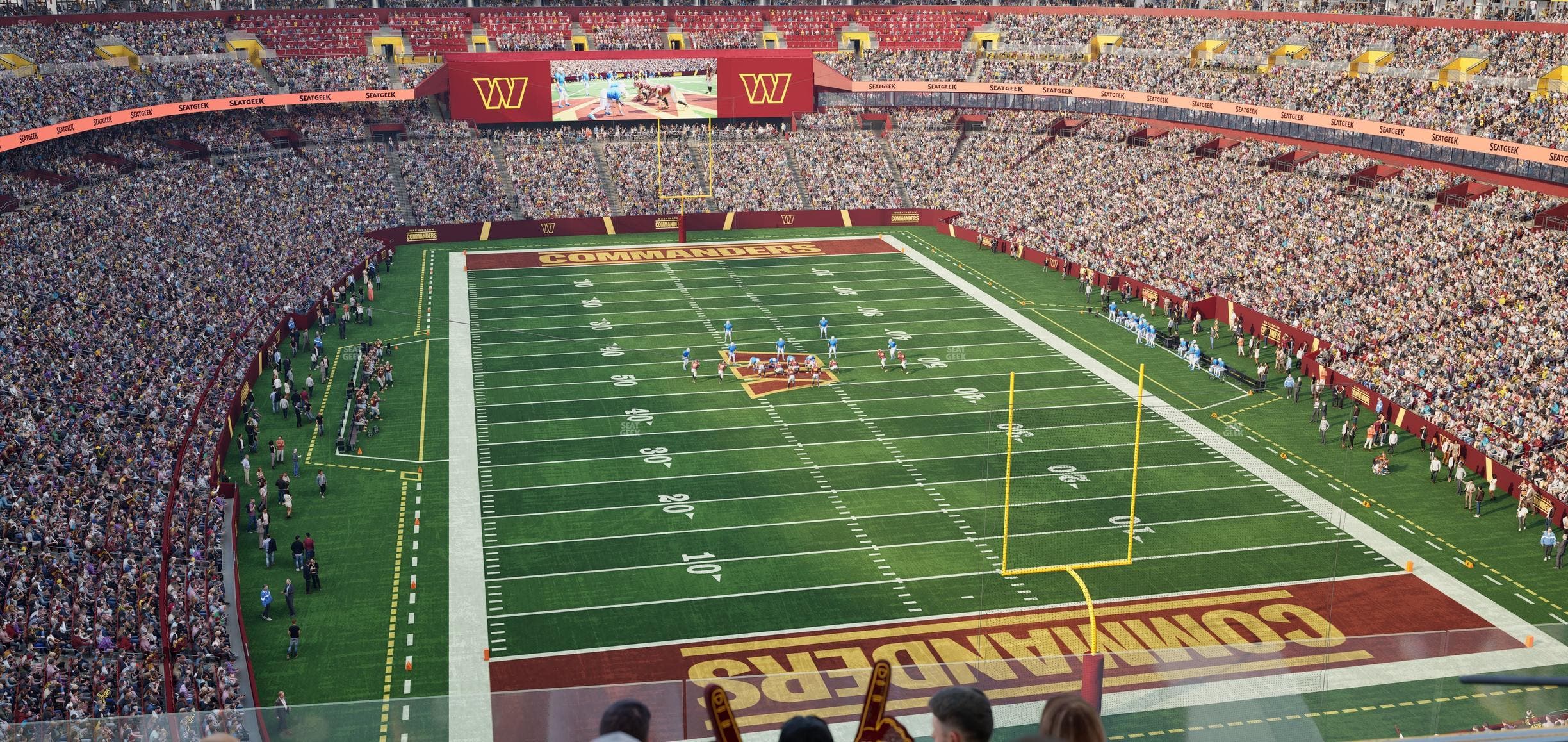 Northwest Stadium - Section Loge Suite West 343 Seat View