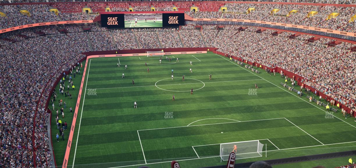 Northwest Stadium - Section Loge Suite West 343 Seat View