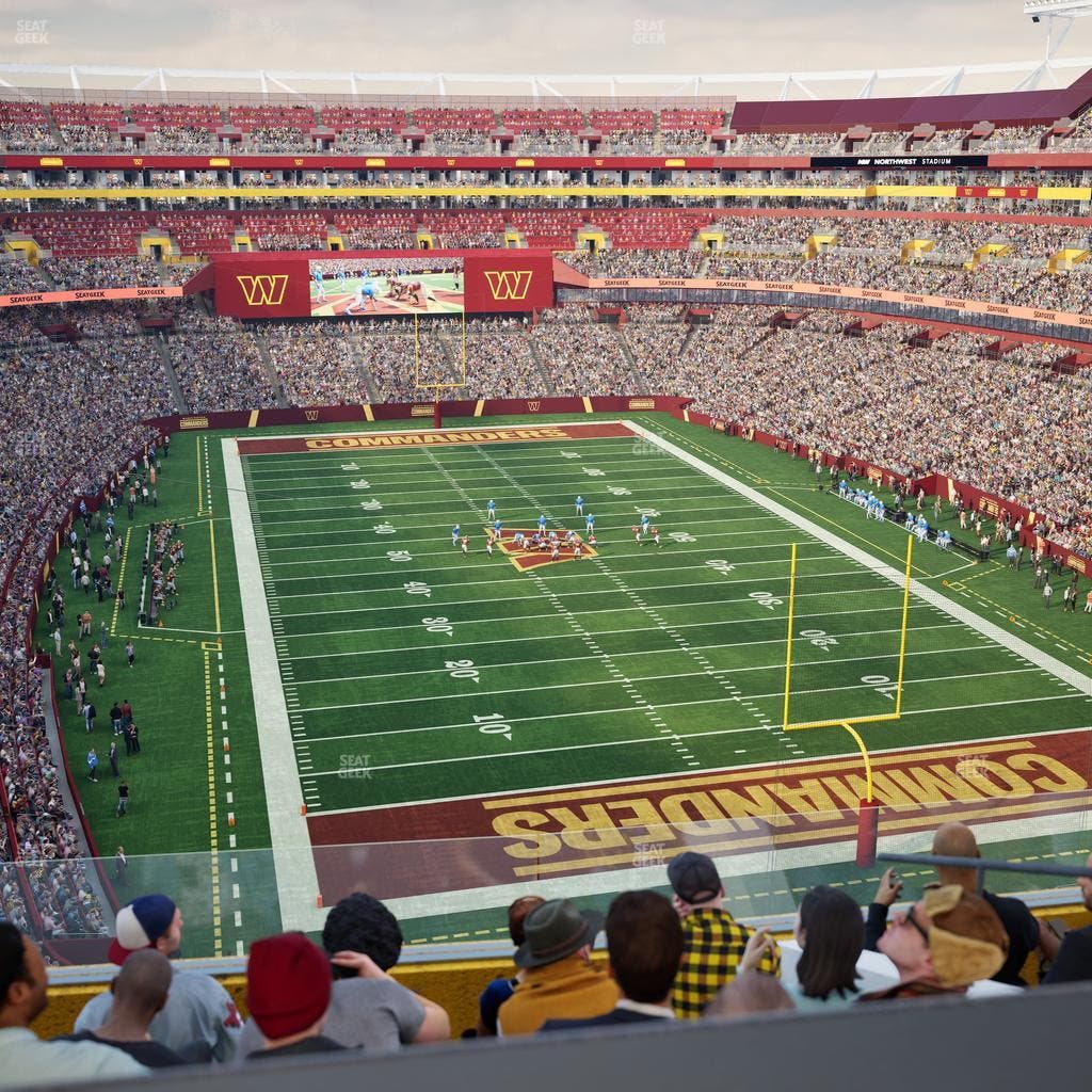 Northwest Stadium - Section Loge Suite West 344 Seat View