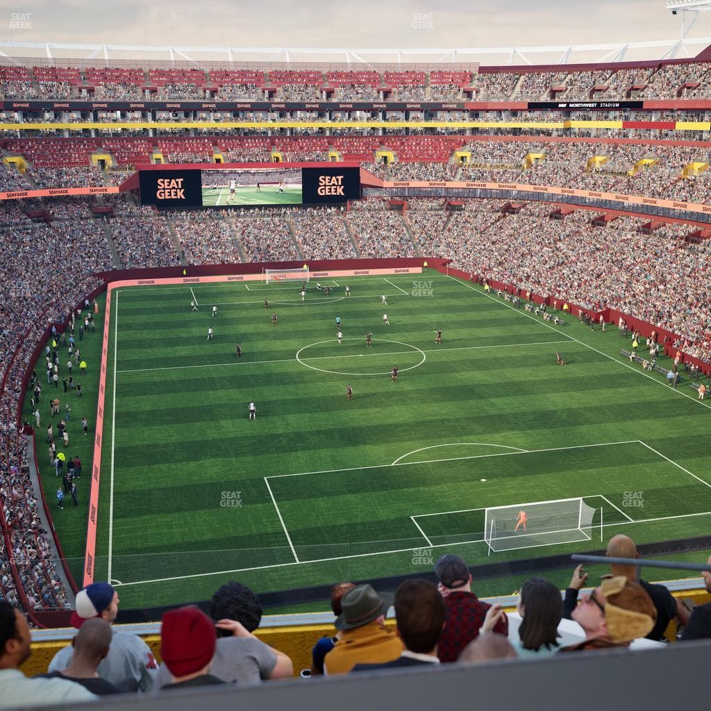 Northwest Stadium - Section Loge Suite West 344 Seat View