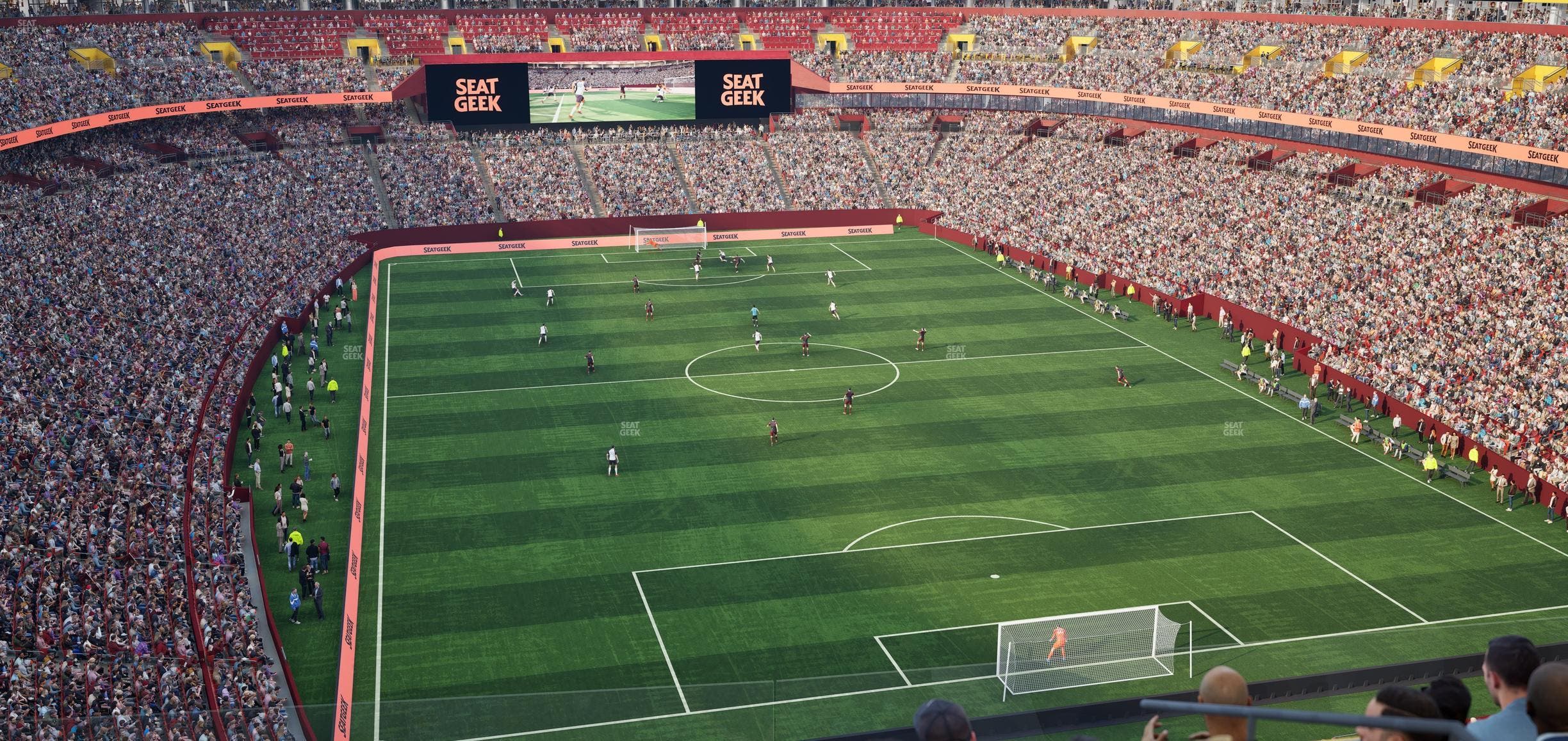 Northwest Stadium - Section Loge Suite West 344 Seat View