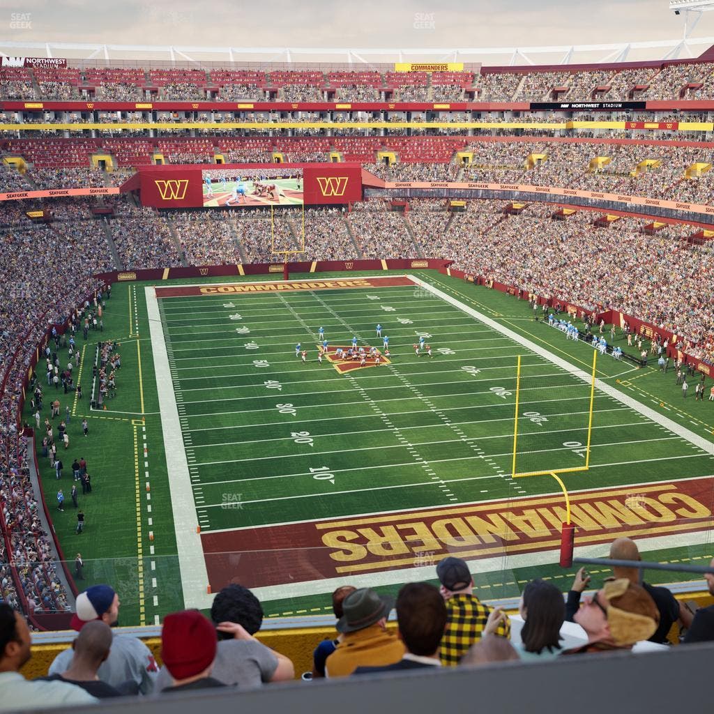 Northwest Stadium - Section Loge Suite West 344 Seat View
