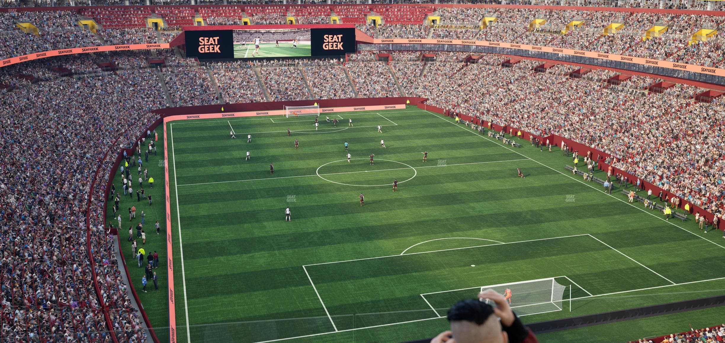 Northwest Stadium - Section Loge Suite West 345 Seat View