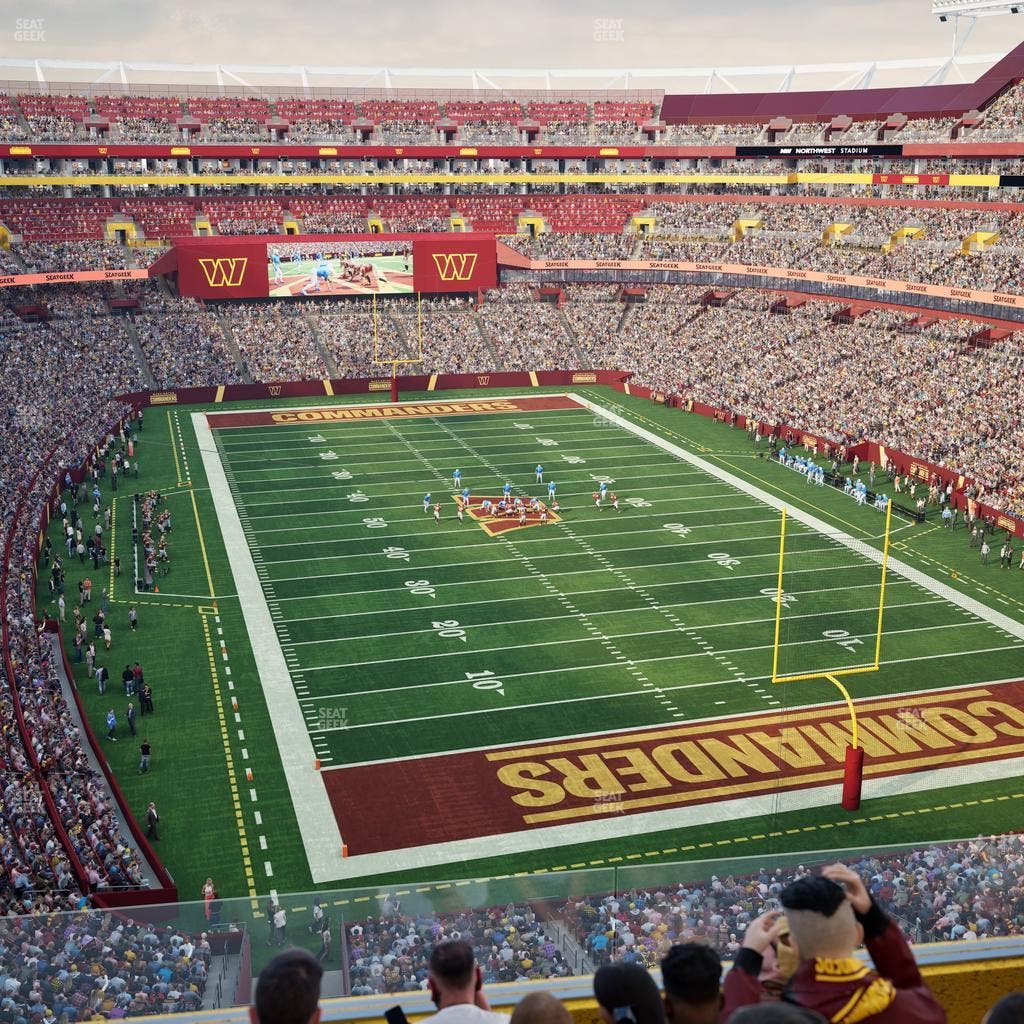 Northwest Stadium - Section Loge Suite West 345 Seat View