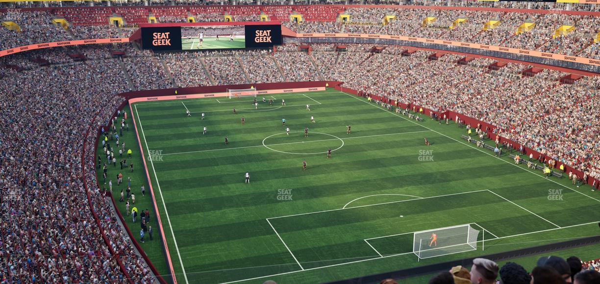 Northwest Stadium - Section Loge Suite West 346 Seat View