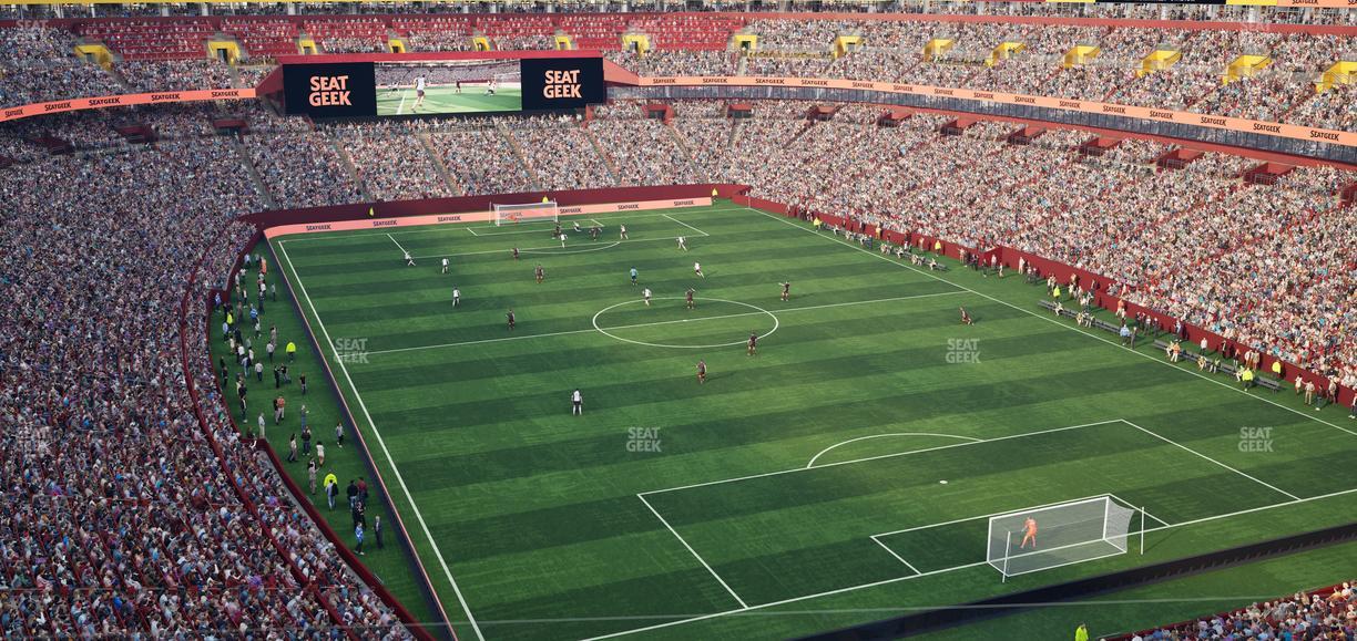 Northwest Stadium - Section Loge Suite West 347 Seat View