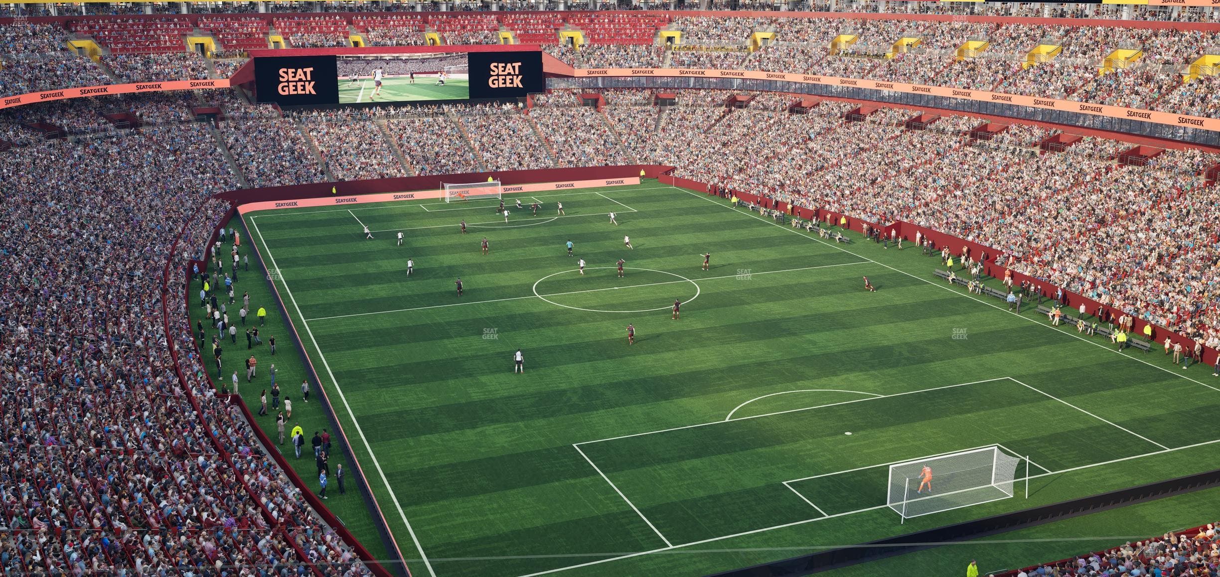 Northwest Stadium - Section Loge Suite West 347 Seat View