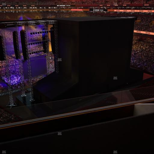 Northwest Stadium - Section Loge Suite West 348 Seat View