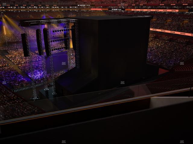 Northwest Stadium - Section Loge Suite West 348 Seat View