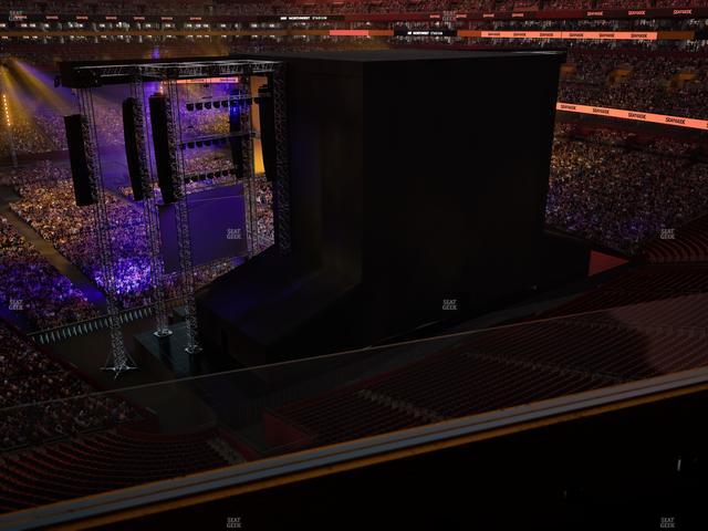 Northwest Stadium - Section Loge Suite West 348 Seat View