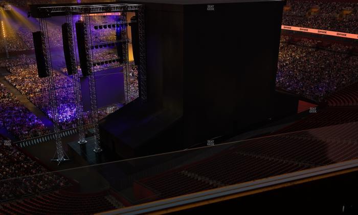 Northwest Stadium - Section Loge Suite West 348 Seat View