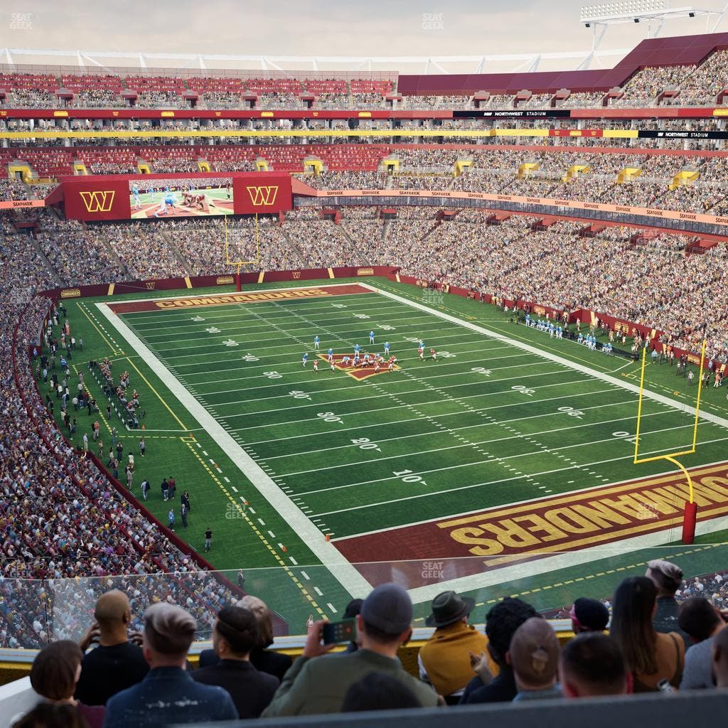 Northwest Stadium - Section Loge Suite West 348 Seat View