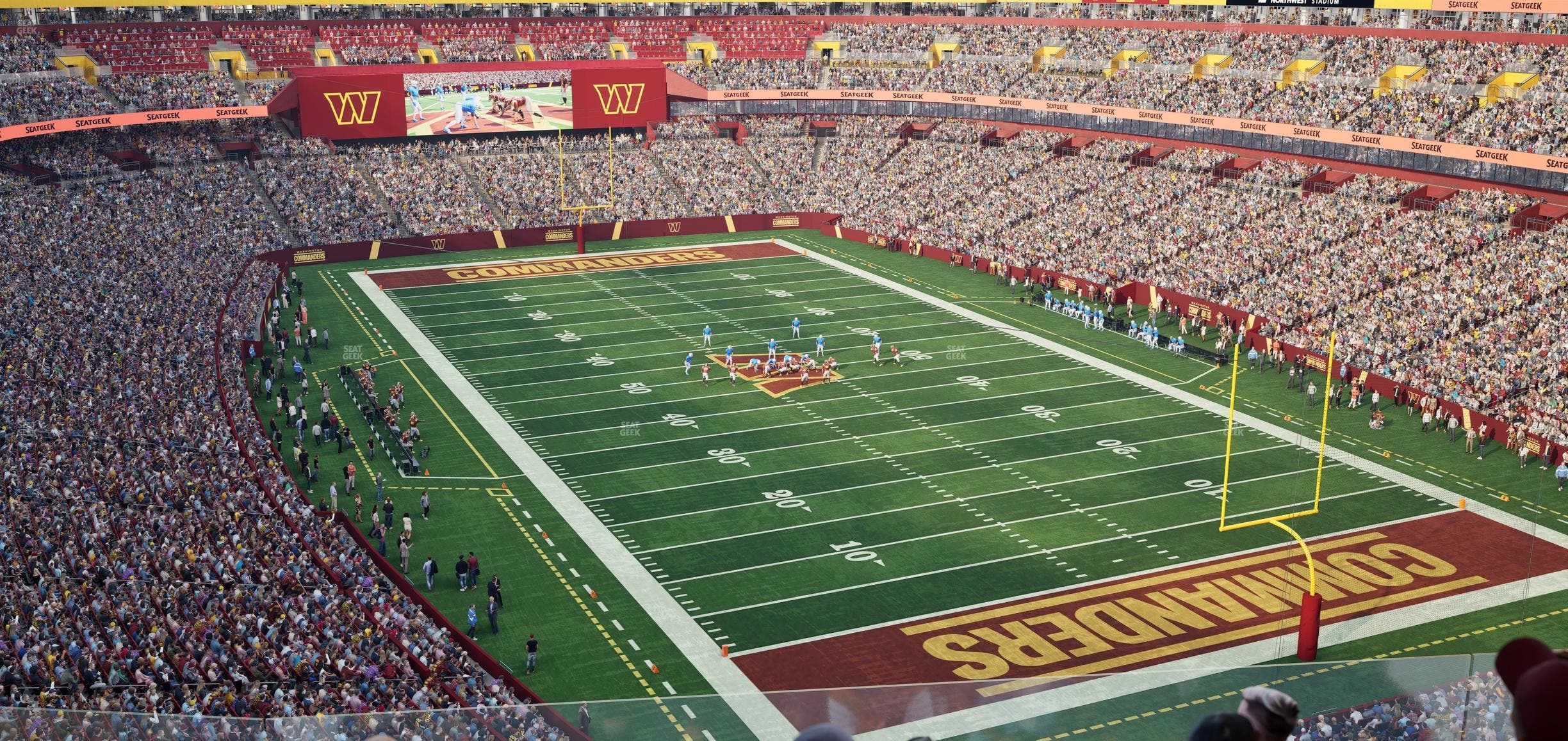 Northwest Stadium - Section Loge Suite West 348 Seat View