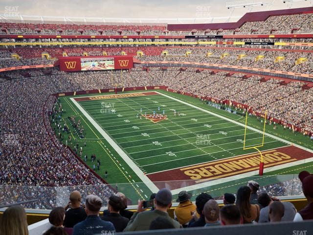 Northwest Stadium - Section Loge Suite West 348 Seat View