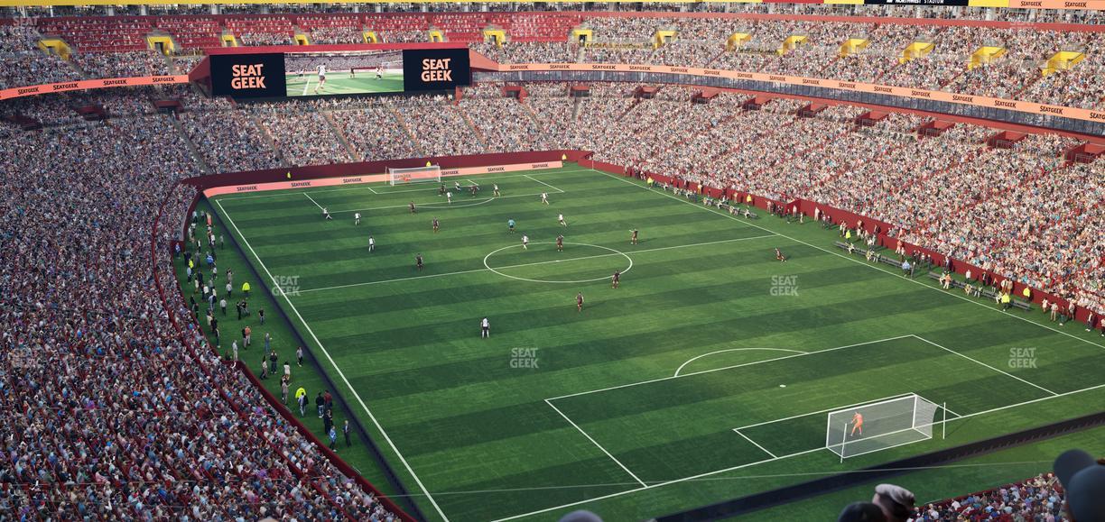 Northwest Stadium - Section Loge Suite West 348 Seat View