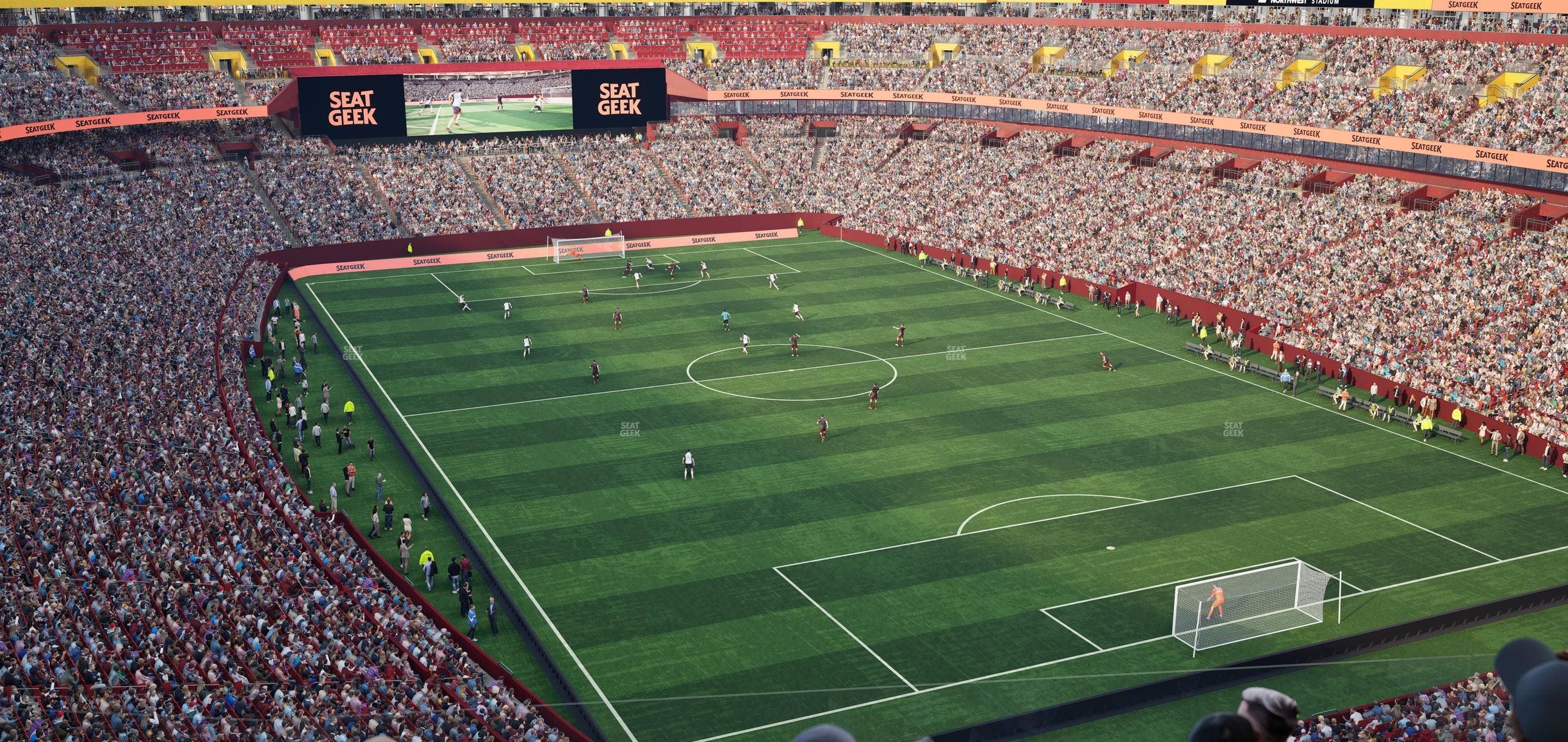 Northwest Stadium - Section Loge Suite West 348 Seat View