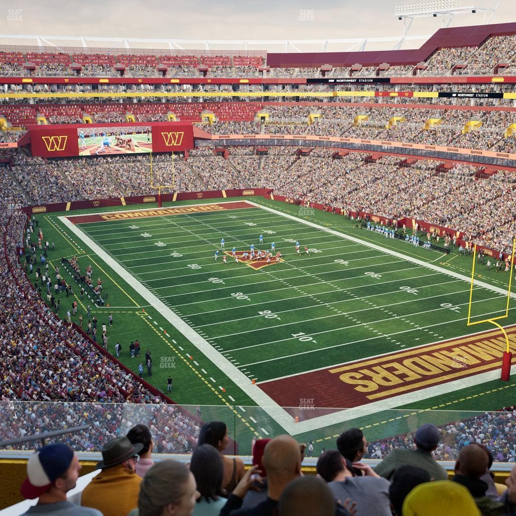 Northwest Stadium - Section Loge Suite West 349 Seat View