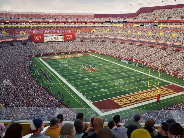 Northwest Stadium - Section Loge Suite West 349 Seat View