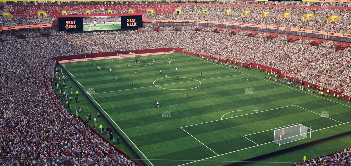 Northwest Stadium - Section Loge Suite West 349 Seat View