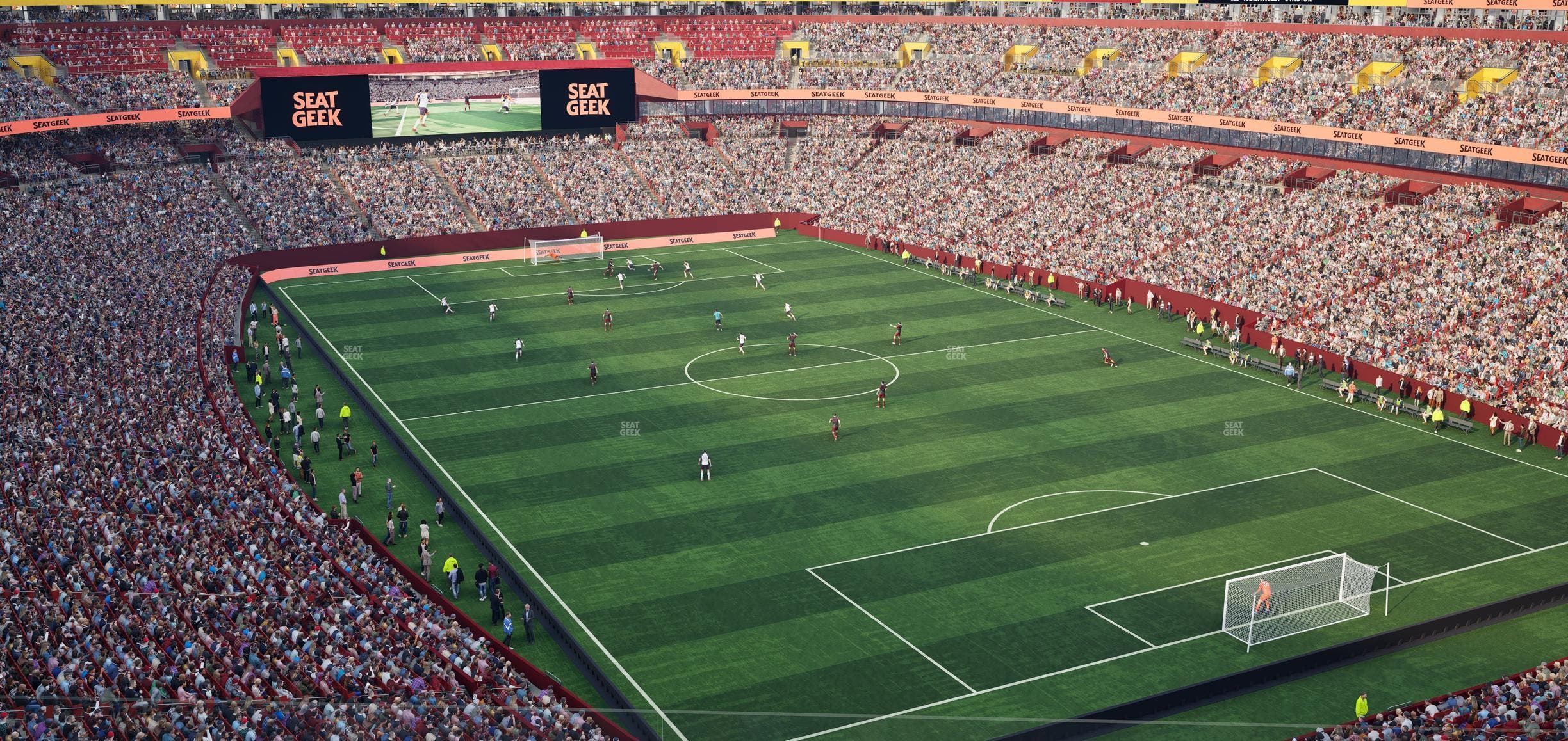 Northwest Stadium - Section Loge Suite West 349 Seat View