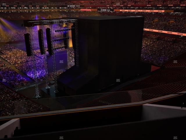 Northwest Stadium - Section Loge Suite West 349 Seat View