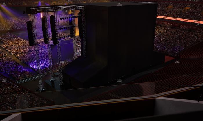 Northwest Stadium - Section Loge Suite West 349 Seat View