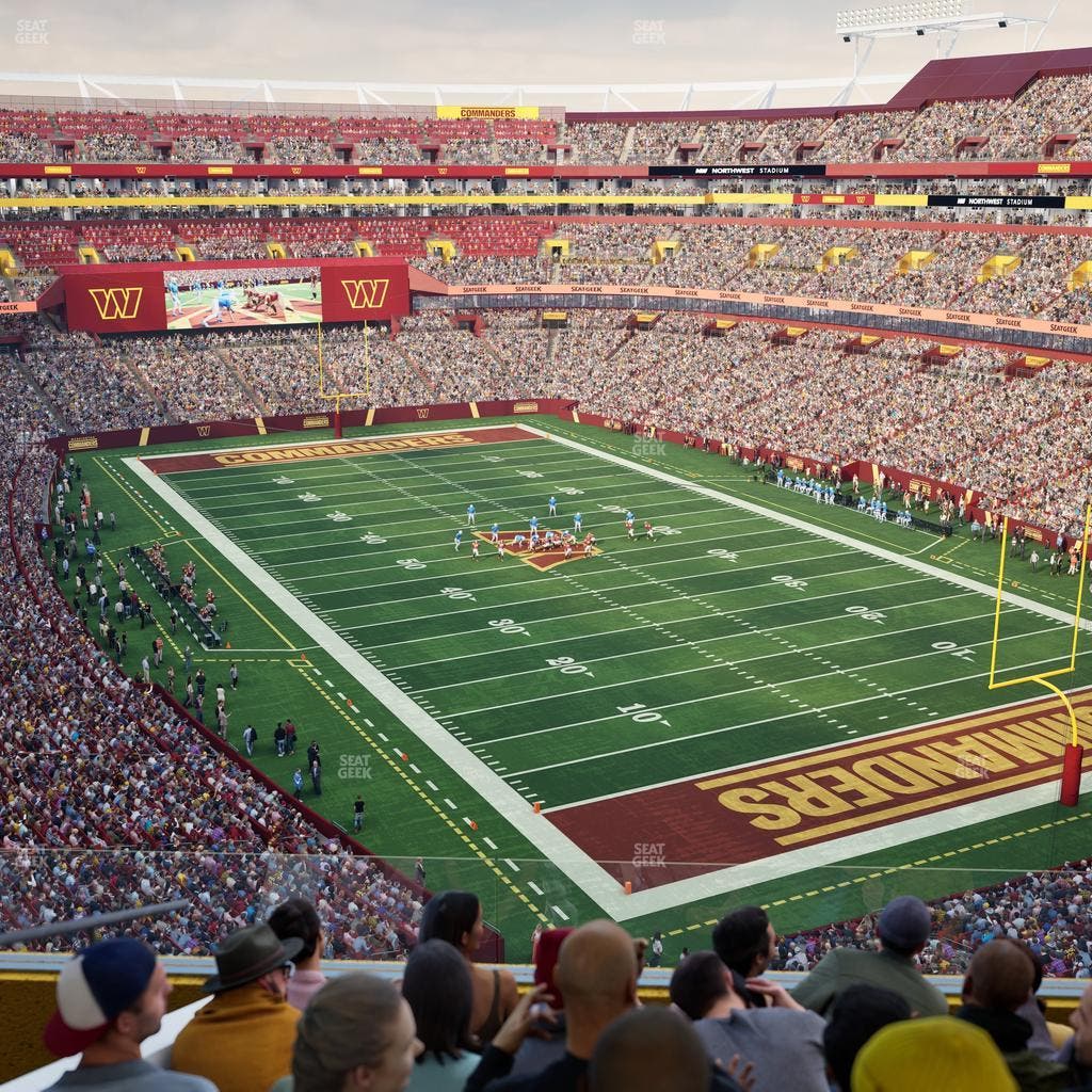 Northwest Stadium - Section Loge Suite West 349 Seat View