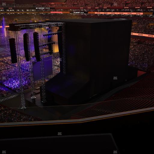 Northwest Stadium - Section Loge Suite West 350 Seat View