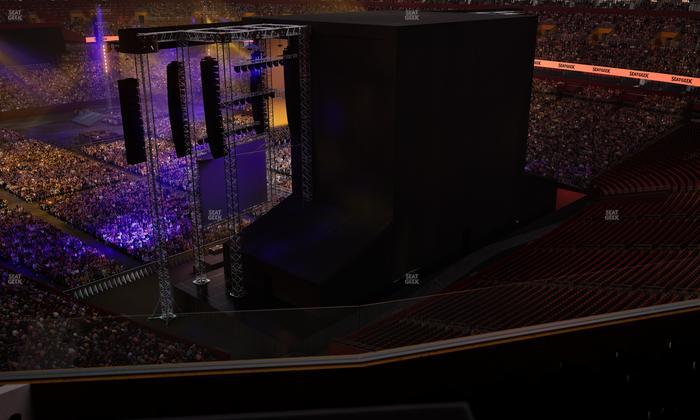 Northwest Stadium - Section Loge Suite West 350 Seat View