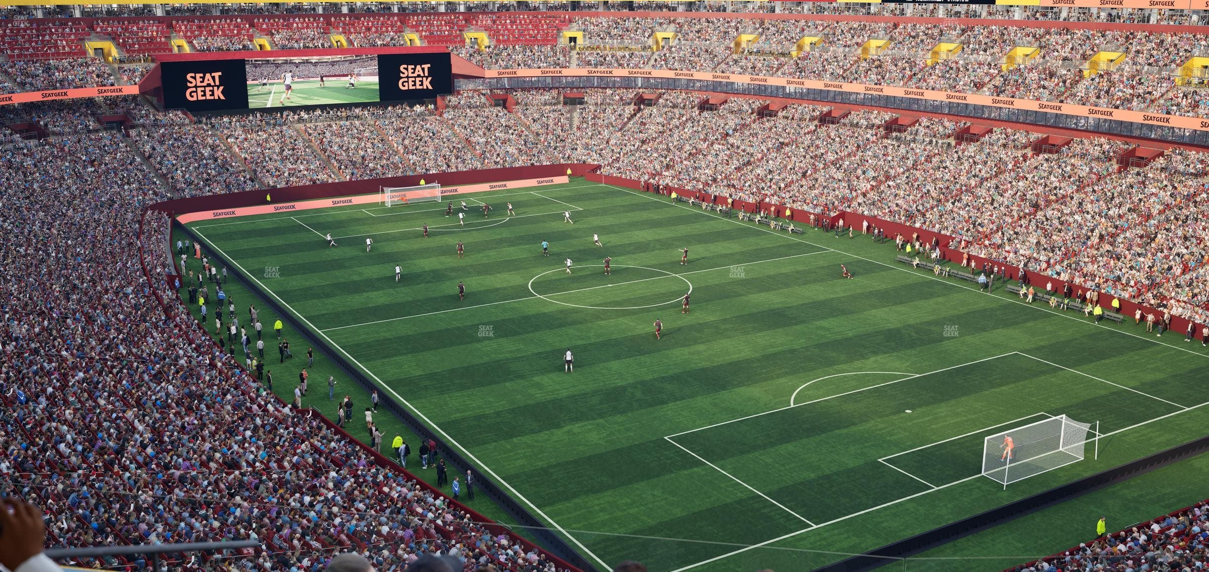 Northwest Stadium - Section Loge Suite West 350 Seat View