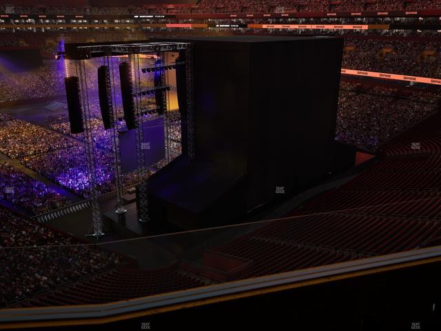 Northwest Stadium - Section Loge Suite West 350 Seat View