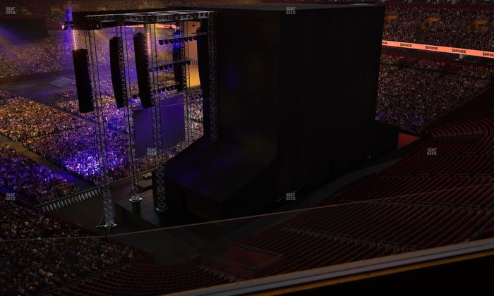 Northwest Stadium - Section Loge Suite West 350 Seat View