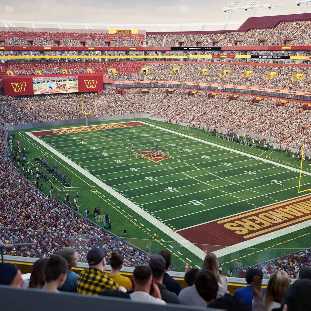 Northwest Stadium - Section Loge Suite West 350 Seat View