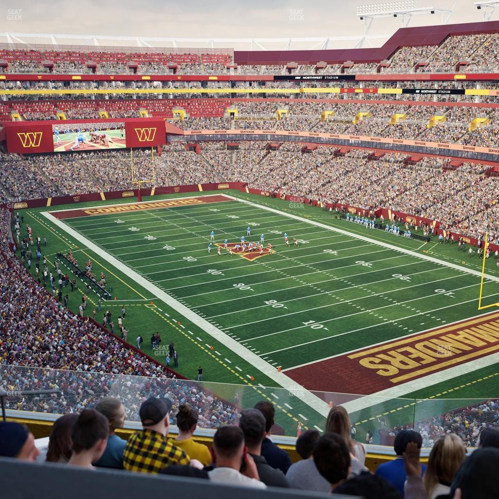 Northwest Stadium - Section Loge Suite West 350 Seat View