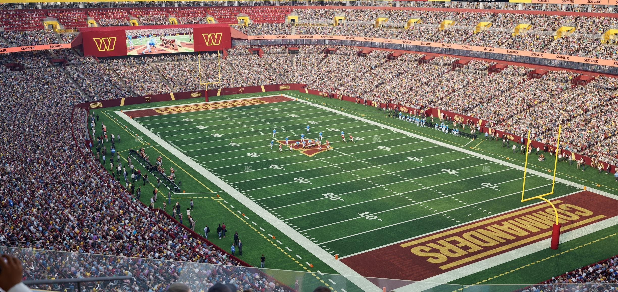 Northwest Stadium - Section Loge Suite West 350 Seat View