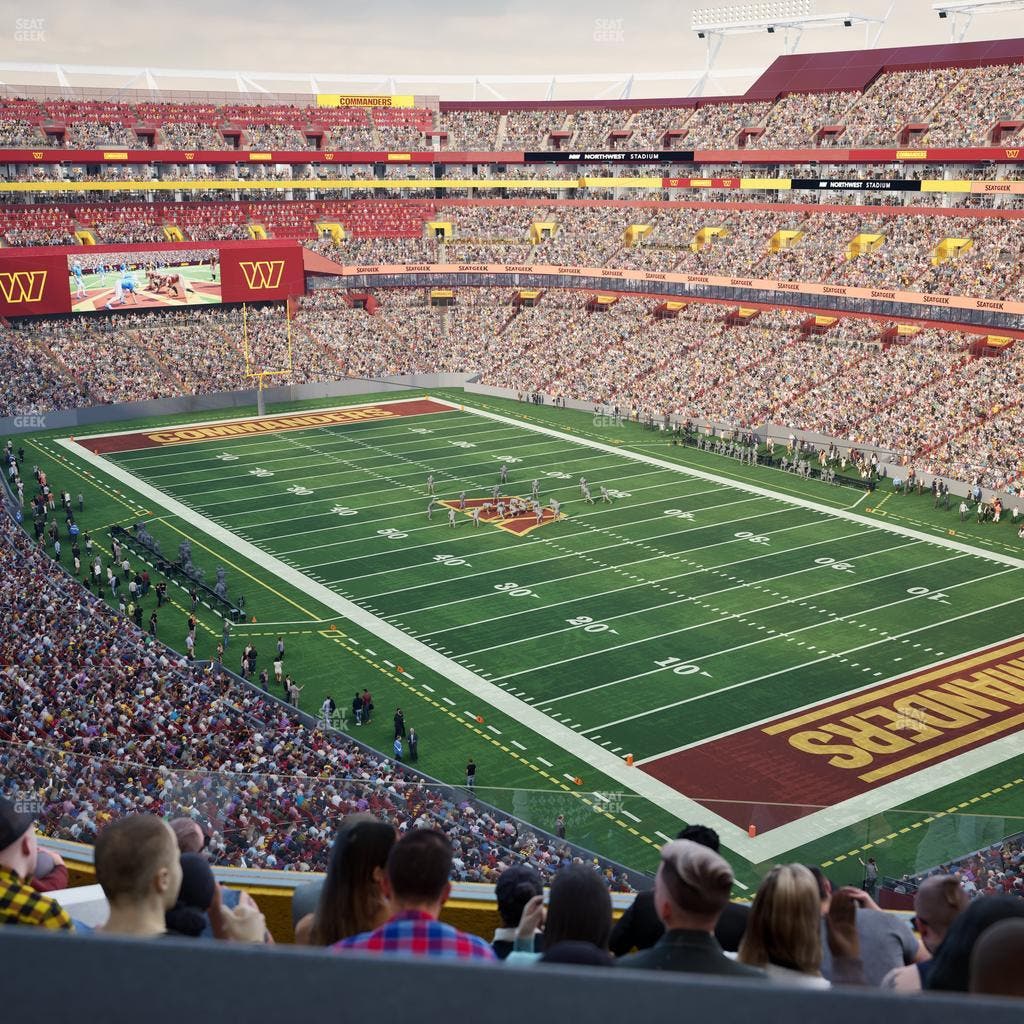 Northwest Stadium - Section Loge Suite West 351 Seat View